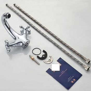 Смеситель для раковины Ledeme H19 1019L Хром — фото 3, Смесители для раковины