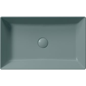 Раковина-чаша GSI Kube X 60 945304 Agave opaco — фото 4, Раковины накладные