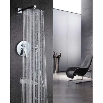 Душевая система ALMAes Marita TVZ-8839 Хром — фото 15, Встраиваемые душевые комплекты