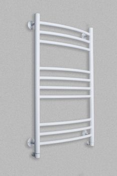 Водяной полотенцесушитель Domoterm Калипсо П10 500x800 Белый — фото 2, Водяные полотенцесушители