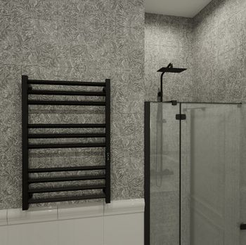 Электрический полотенцесушитель Altasan АрмадаПроф 80х50 АрмадаПрофР8050ЧМ Черный муар — фото 7, Электрические полотенцесушители