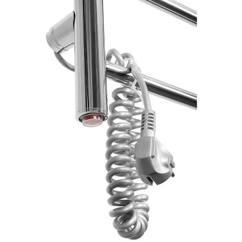 Электрический полотенцесушитель Domoterm Аврора DMT 109-5 50x71 EK L Хром — фото 3, Электрические полотенцесушители