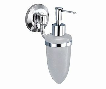 Аксесс Rhein K-6299O Дозатор жидкого мыла, навесной (блистер), 160 мл, хром, WasserKRAFT — фото 3, Дозаторы