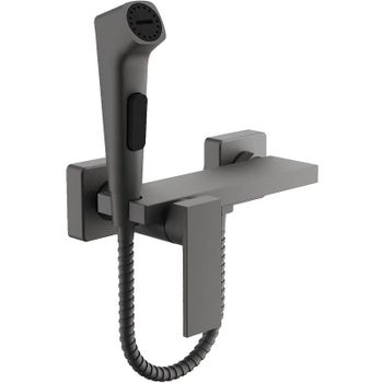 Гигиенический душ со смесителем Belz B55653-3 Оружейная сталь — фото 1, Гигиенические души