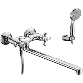 Смеситель для ванны Lemark Standard LM2112C универсальный Хром — фото 1, Смеситель для ванны