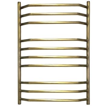 Водяной полотенцесушитель Domoterm Лаура П10 500*800 АБР Античная бронза — фото 1, Водяные полотенцесушители