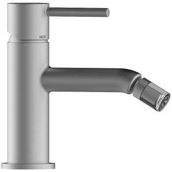 Смеситель для биде Bossini Teo Z00702.094 Никель шлифованный — фото 1, Смесители для биде