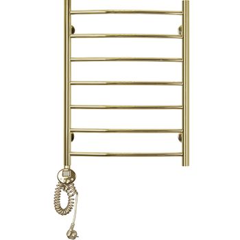 Электрический полотенцесушитель Domoterm Калипсо П7 500x700 EL Золото — фото 1, Электрические полотенцесушители