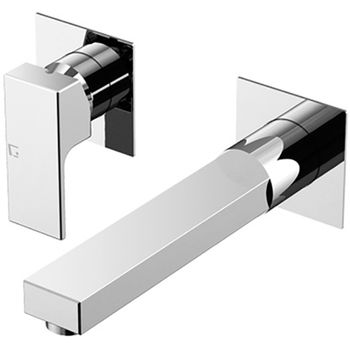 Смеситель для раковины Gattoni Kubik 2537/25C0 Хром — фото 1, Смесители для раковины