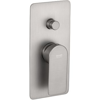 Смеситель для душа Remer Infinity I09KBNPO Никель матовый брашированный — фото 1, Смеситель для душа