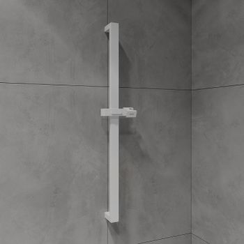 Душевая штанга Iddis Slide SLI70WLi17 Белая матовая — фото 4, Штанги для душа
