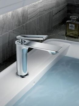 Смеситель для раковины Haiba HB10589 Хром — фото 3, Смесители для раковины