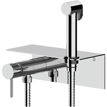 Гигиенический душ со смесителем Remer X-Style X65C25TW Хром — фото 1, Гигиенические души