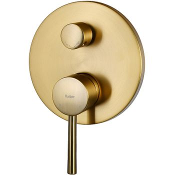 Душевая система Raiber Graceful RPG-005 Золото матовое — фото 5, Встраиваемые душевые комплекты