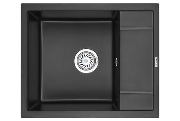 Granula-6002, ТУРМАЛИН, кухонная мойка, кварц — фото 1, Кухонные мойки