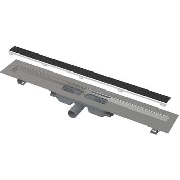 Душевой лоток Alcaplast Marble Low APZ115-300 с решеткой под плитку — фото 1, Душевые лотки