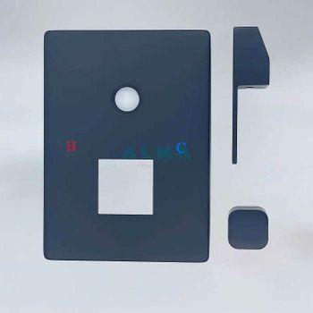 Душевая система ALMAes Leine TVZ-0810 Черная матовая — фото 2, Встраиваемые душевые комплекты