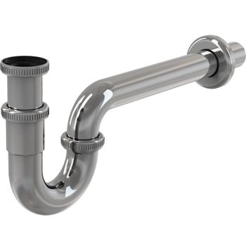 Сифон для раковины Alcaplast A432 Хром — фото 1, Сифоны для раковины