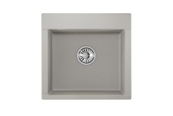 Granula-ES-5201, БАЗАЛЬТ, кухонная мойка, кварц, ESTETICA — фото 2, Кухонные мойки