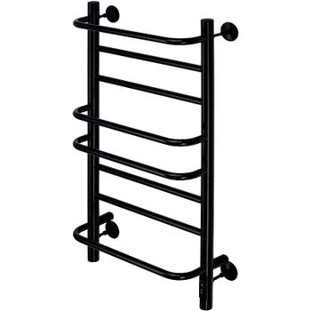 Электрический полотенцесушитель Comfysan Puro EC-8 80x40 012939 Черный матовый — фото 1, Электрические полотенцесушители