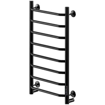 Электрический полотенцесушитель Comfysan Scola EC-8 80x40 016968 Черный матовый — фото 1, Электрические полотенцесушители