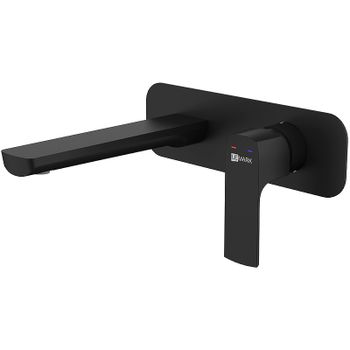 Смеситель для раковины Lemark Ursus LM7226BL Черный матовый — фото 1, Смесители для раковины