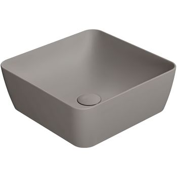 Раковина-чаша GSI Nubes 38 903805 Tortora opaco — фото 1, Раковины накладные