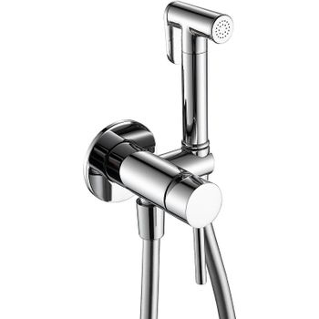 Гигиенический душ со смесителем AQUAme Siena AQM6217CR Хром — фото 1, Гигиенические души