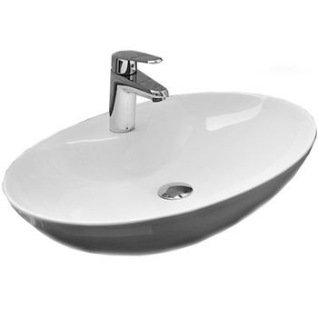 Раковина-чаша CeramaLux 65 9438 Белая — фото 1, Раковины накладные