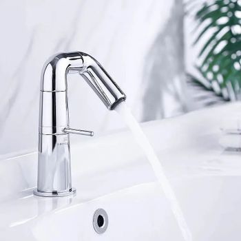 Смеситель для раковины Haiba HB10813 Хром — фото 3, Смесители для раковины