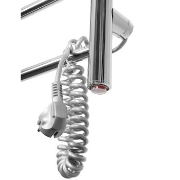 Электрический полотенцесушитель Domoterm Аврора DMT 109-5 50x71 EK R Хром — фото 3, Электрические полотенцесушители