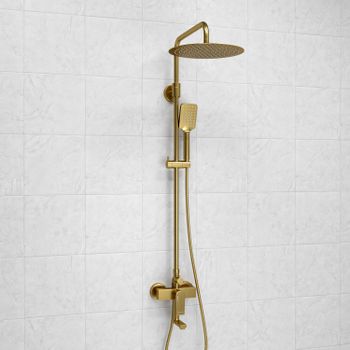 A155.262.201.BG Душевой комплект со смесителем — фото 2, Душевые стойки