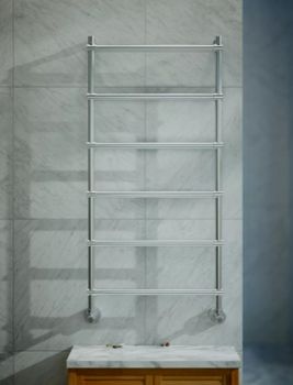 Водяной полотенцесушитель Margaroli Sole 4424706CRN Хром — фото 4, Водяные полотенцесушители