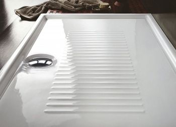 Керамический поддон для душа Hatria Lif H3 120x70 Y1ZZ01 Белый — фото 5, Керамические душевые поддоны