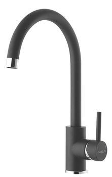 Смеситель для кухни ALVEUS ROXA G91 CARBON — фото 1, Смесители для кухни