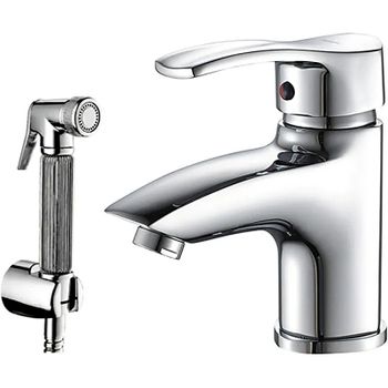 Товар: Смеситель для раковины Ledeme H64 1264L с гигиеническим душем Хром - фото 1 Смеситель для раковины Ledeme H64 1264L с гигиеническим душем Хром — фото 1, Смесители для раковины