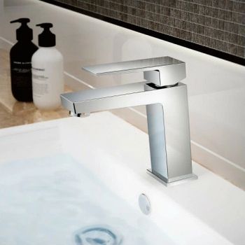 Смеситель для раковины Haiba HB11191 Хром — фото 3, Смесители для раковины