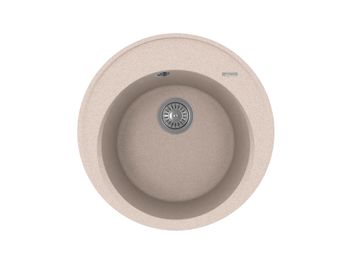 Товар: Florentina Мойка "Лацио" 510, песочный - фото 1 Florentina Мойка "Лацио" 510, песочный — фото 1, Кухонные мойки