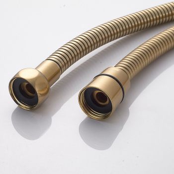 Душевая система Rose R39G R3936G Золото матовое — фото 13, Душевые стойки