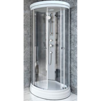 Душевая кабина Radomir Стронг 100x100 1-05-1-0-0-1811 без гидромассажа — фото 1, Душевые кабины