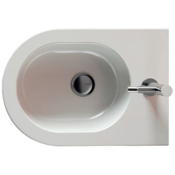 Биде Artceram Chic CHB001 01 00 подвесное Белое — фото 5, Биде подвесные