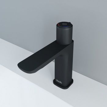 Смеситель для раковины Iddis Slide SLIBLBTi01 Черный — фото 9, Смесители для раковины