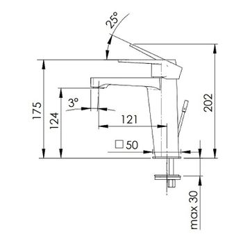 Смеситель для раковины Remer Dream D10 Хром — фото 3, Смесители для раковины
