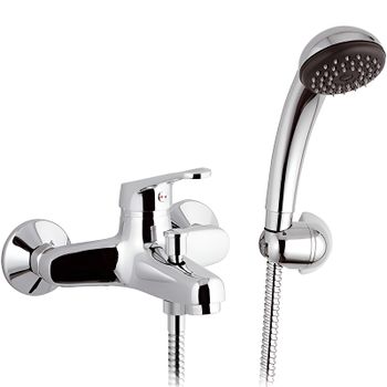 Смеситель для ванны Remer Remix R02 Хром — фото 1, Смеситель для ванны