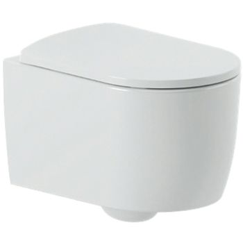 Унитаз Artceram Monet MNV001 01 00 подвесной Белый без сиденья — фото 1, Подвесные унитазы