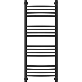 Водяной полотенцесушитель Сунержа Богема+ выгнутая 1000х400 31-0221-1040 Черный матовый — фото 1, Водяные полотенцесушители