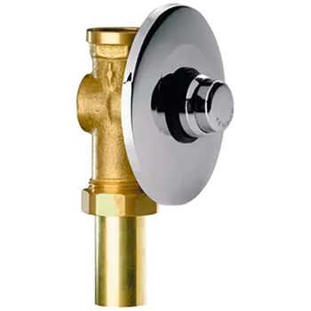 Смывное устройство для писсуара Remer Tempor TE171 Хром — фото 1, Комплектующие для туалета