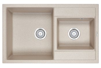 Granula-8201, ПИРИТ, кухонная мойка, кварц — фото 1, Кухонные мойки