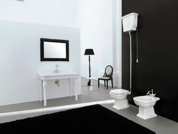 Раковина Artceram Hermitage 112 HEL004 01 00 Белая — фото 3, Раковины встраиваемые сверху