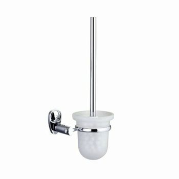 Аксесс Main K-9227 Щетка для унитаза (блистер), с подств, навесная, хром, WasserKRAFT — фото 1, Ершики для унитаза